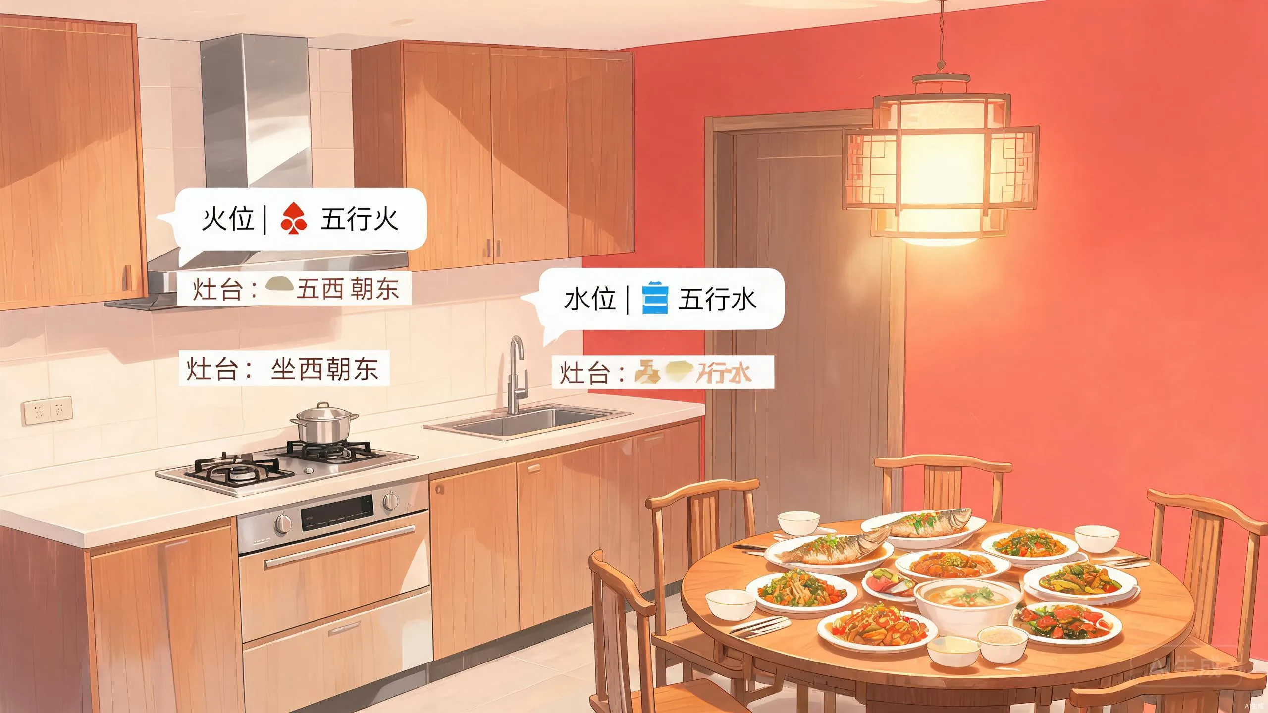 Kitchen and Dining Room Feng Shui Hero