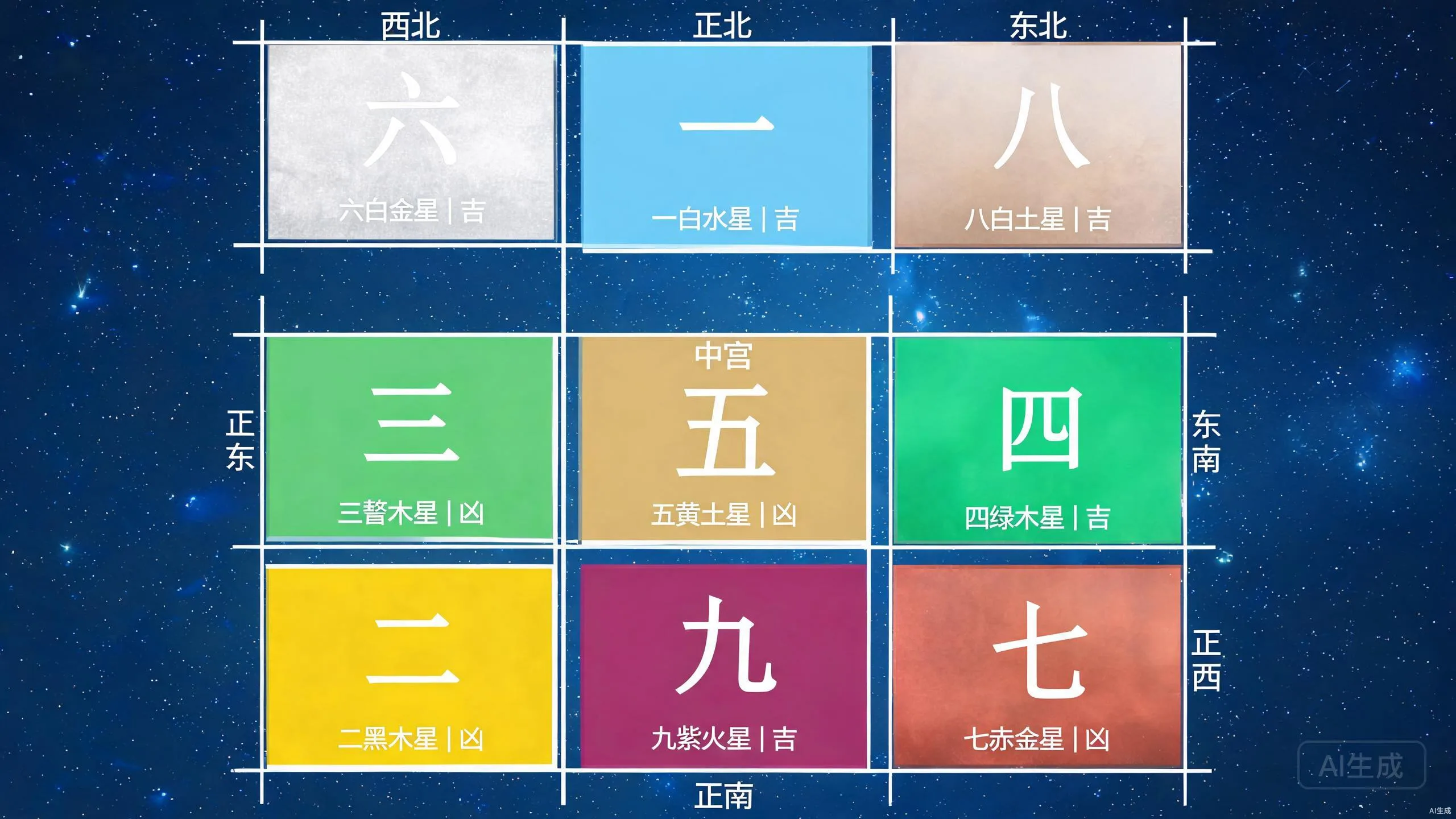 流年九宫飞星方位图头图
